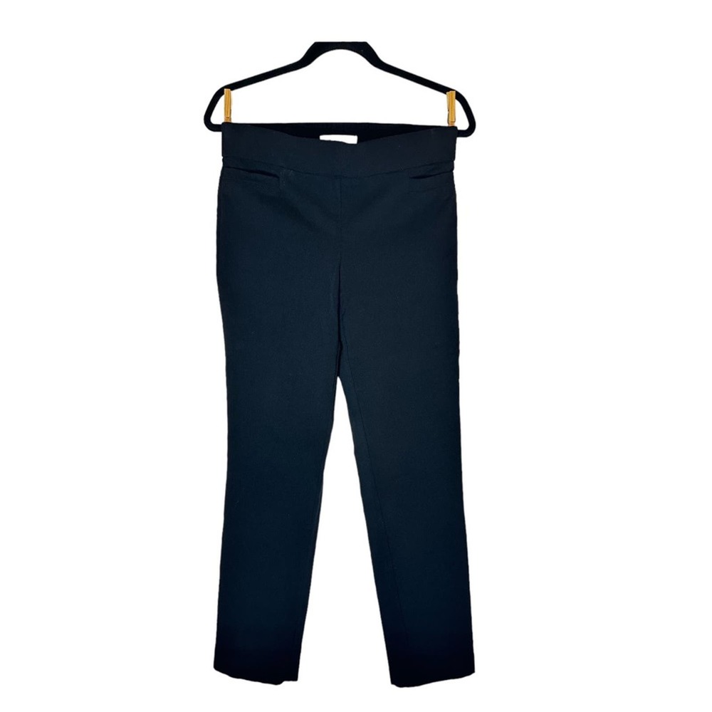 Liz Claiborne Women's Size 4 Pull-On Black Career Trouser/Pants/Slacks